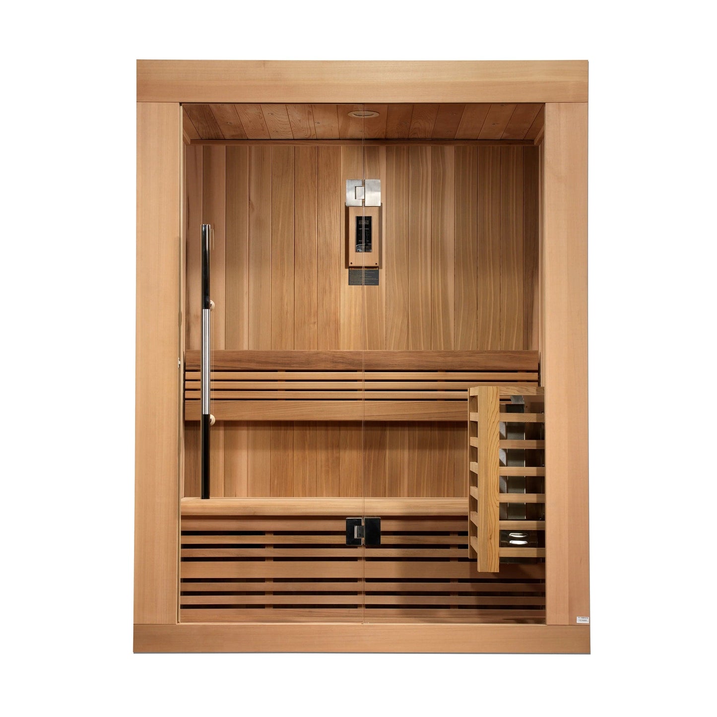 Golden Designs Sundsvall Edition 2 Person Traditional Sauna - Canadian Red Cedar GDI-7289-01