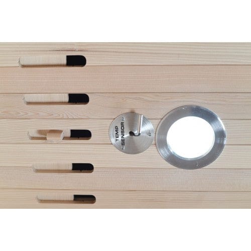 SunRay 1 Person Cedar Sauna w/Carbon Heaters HL100K Sedona