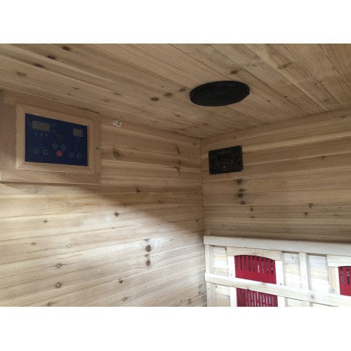 SunRay 3 Person Outdoor Sauna w/Ceramic Heater HL300D Grandby