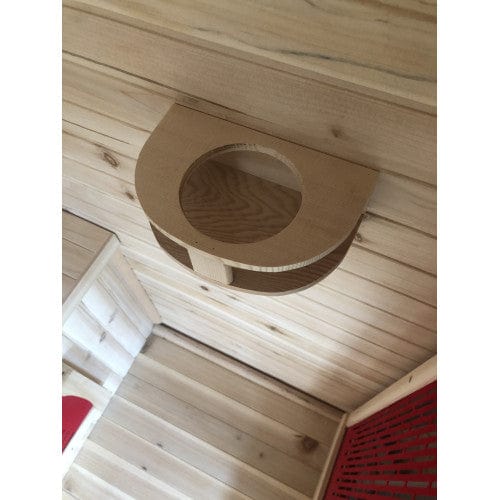 SunRay 3 Person Outdoor Sauna w/Ceramic Heater HL300D Grandby