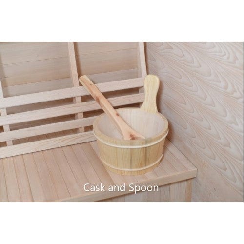 SunRay 4 Person Traditional Sauna HL400SN Tiburon
