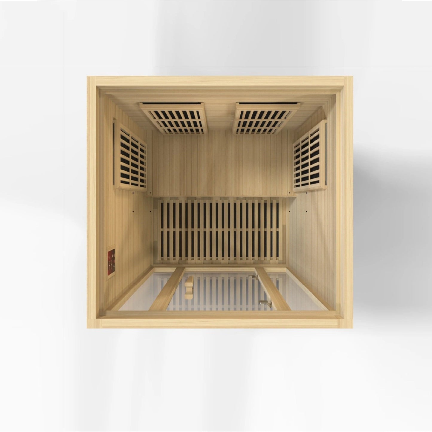 Golden Designs Maxxus Seattle 2-Person Near Zero EMF (Under 2MG) FAR Infrared Sauna (Canadian Hemlock) MX-J206-01