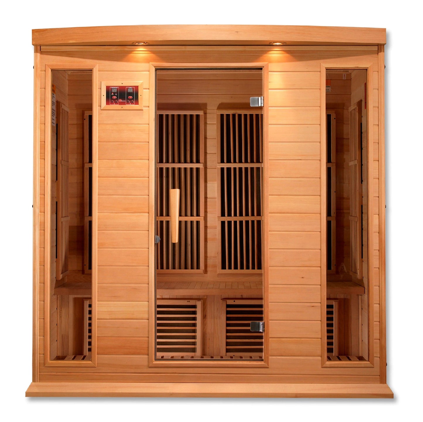 Golden Designs Maxxus 4-Person Low EMF (Under 8MG) FAR Infrared Sauna