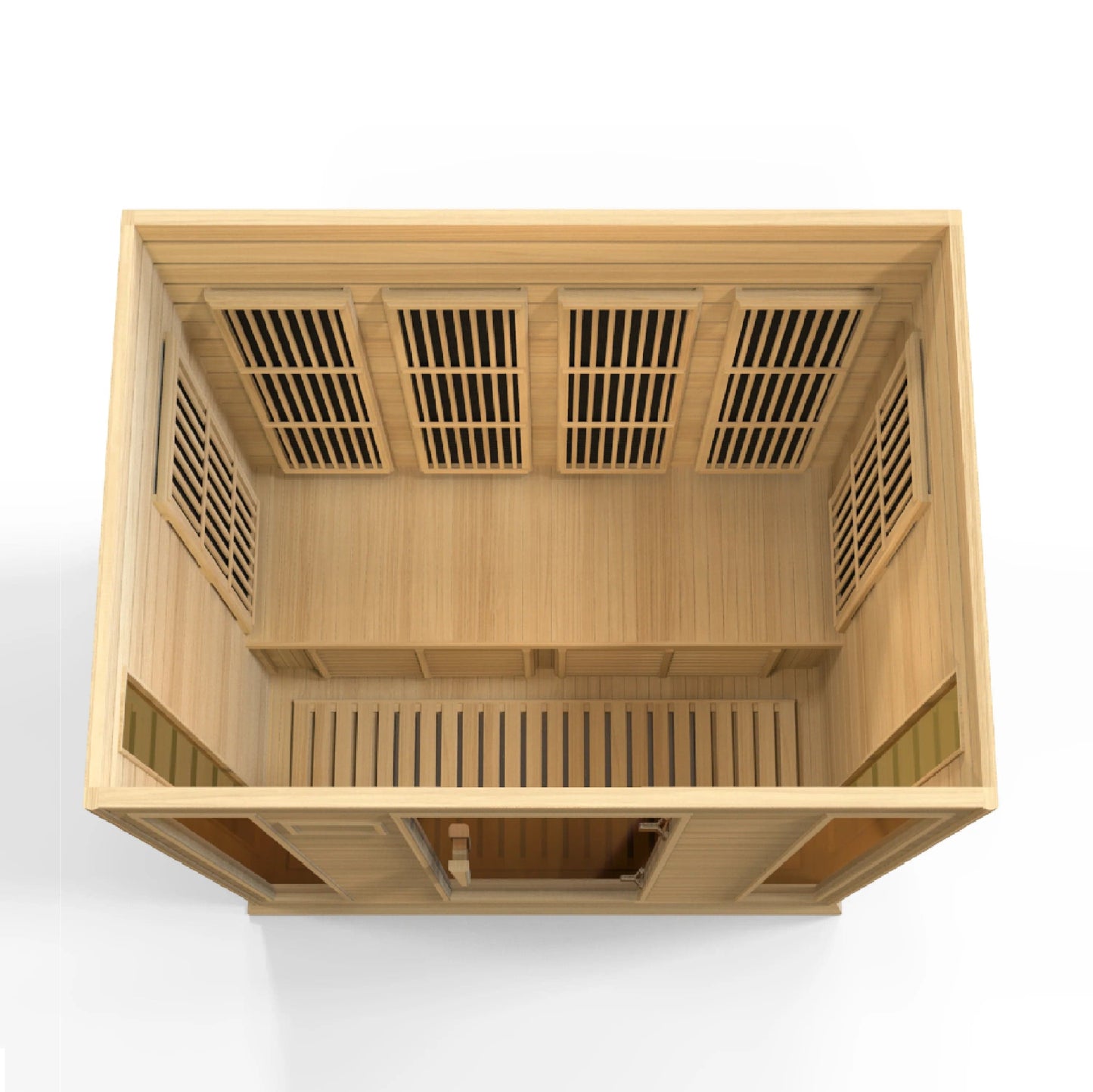 Golden Designs Maxxus 4-Person Low EMF (Under 8MG) FAR Infrared Sauna