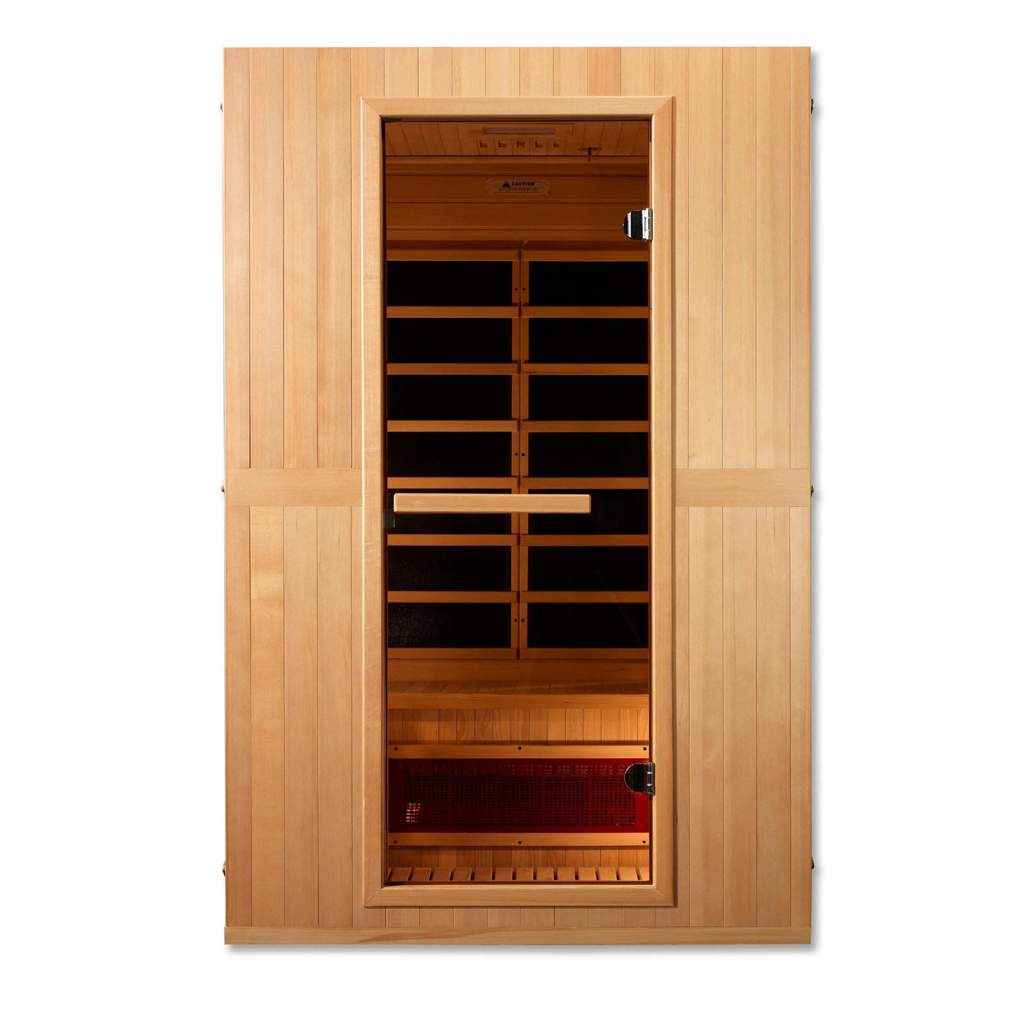 Golden Designs Maxxus 2-Person Low EMF (Under 8MG) FAR Infrared Sauna (Canadian Hemlock) MX-LS2-01