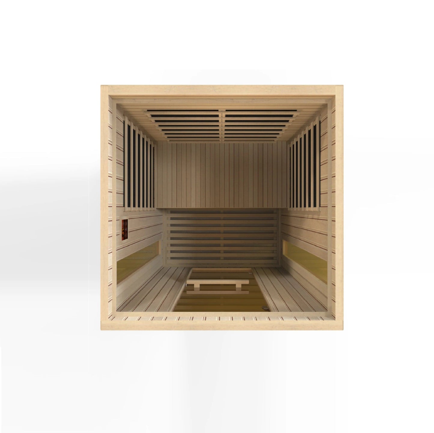 Golden Designs Maxxus 2-Person Low EMF (Under 8MG) FAR Infrared Sauna (Canadian Hemlock) MX-LS2-01