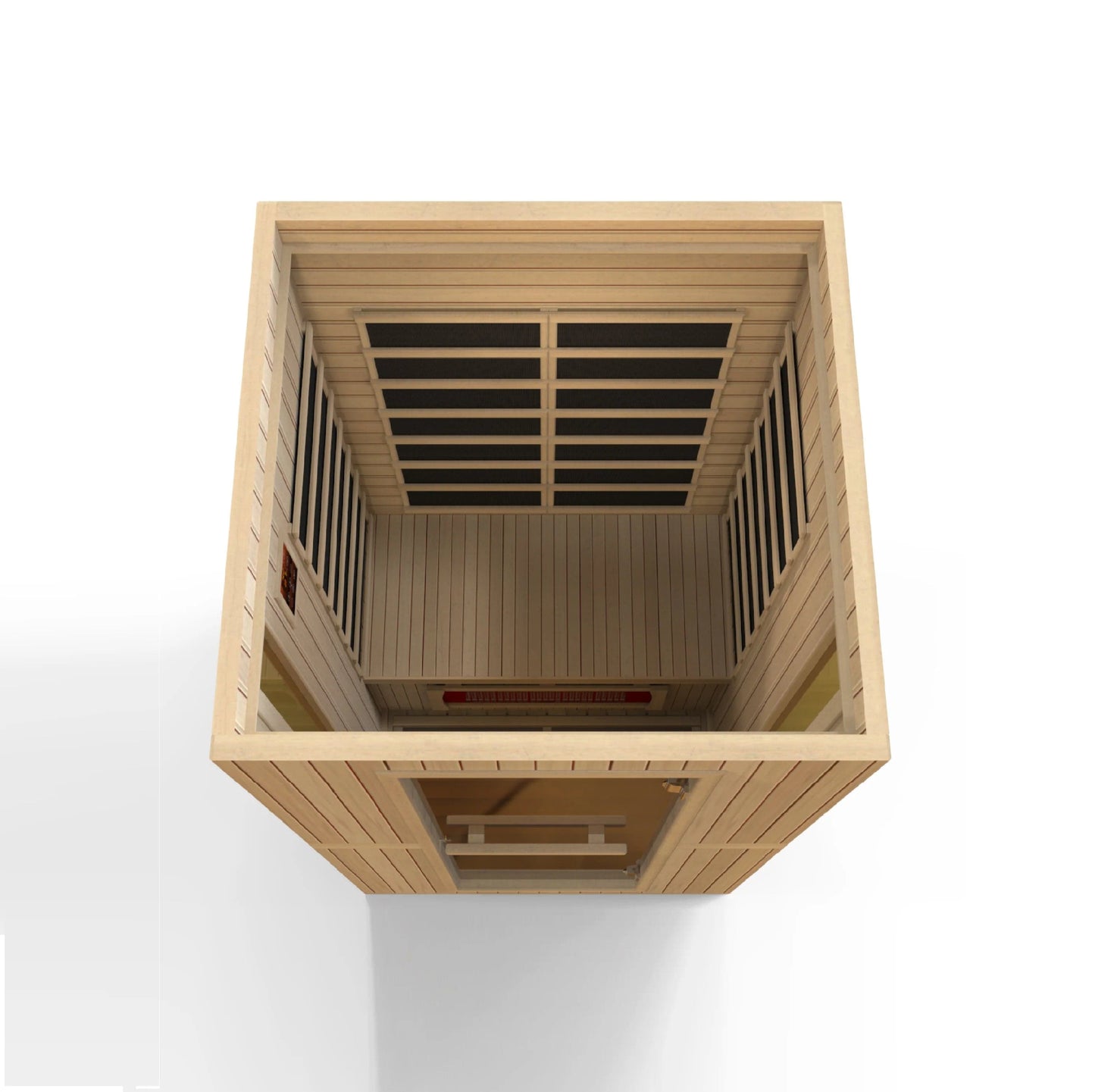 Golden Designs Maxxus 2-Person Low EMF (Under 8MG) FAR Infrared Sauna (Canadian Hemlock) MX-LS2-01