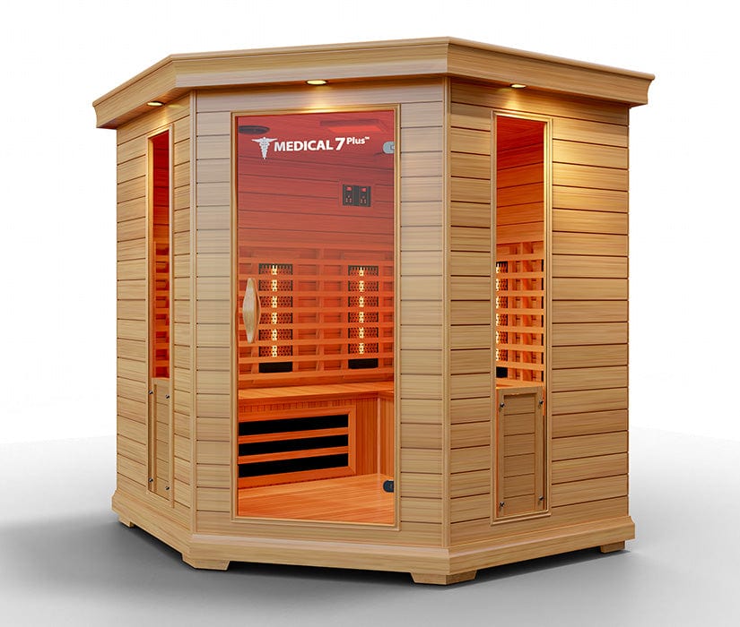 Medical Breakthrough Medical 7 Plus Sauna - Corner Unit / Red Light Therapy included