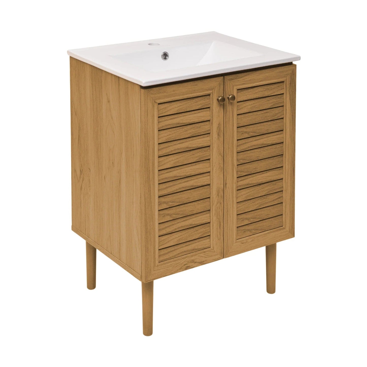 Swiss Madison Bron 24" Bathroom Vanity in Oak SM-BV373