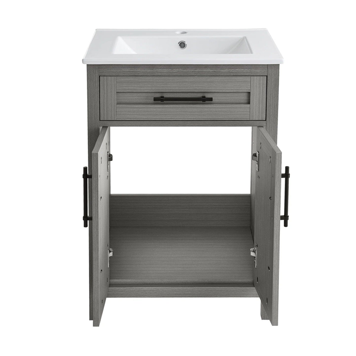 Swiss Madison Calice 24" Bathroom Vanity in Carbon Grey SM-BV421