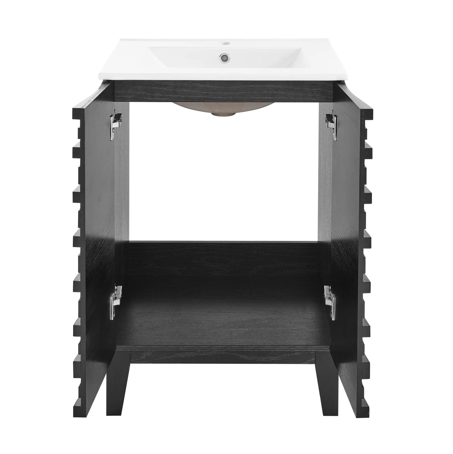 Swiss Madison Cascade 24" Bathroom Vanity in Black SM-BV470B
