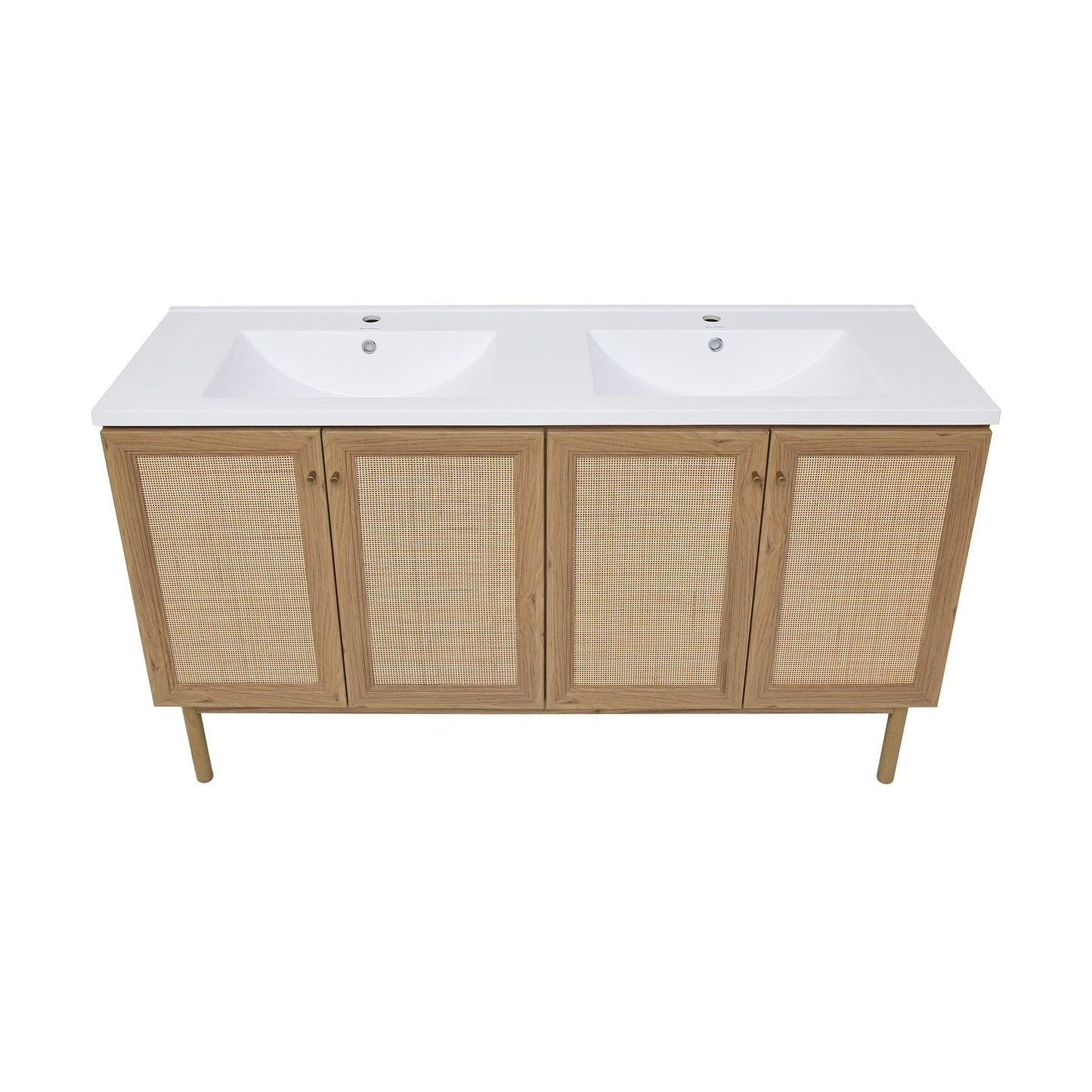 Swiss Madison Classé 60" Bathroom Vanity in Oak