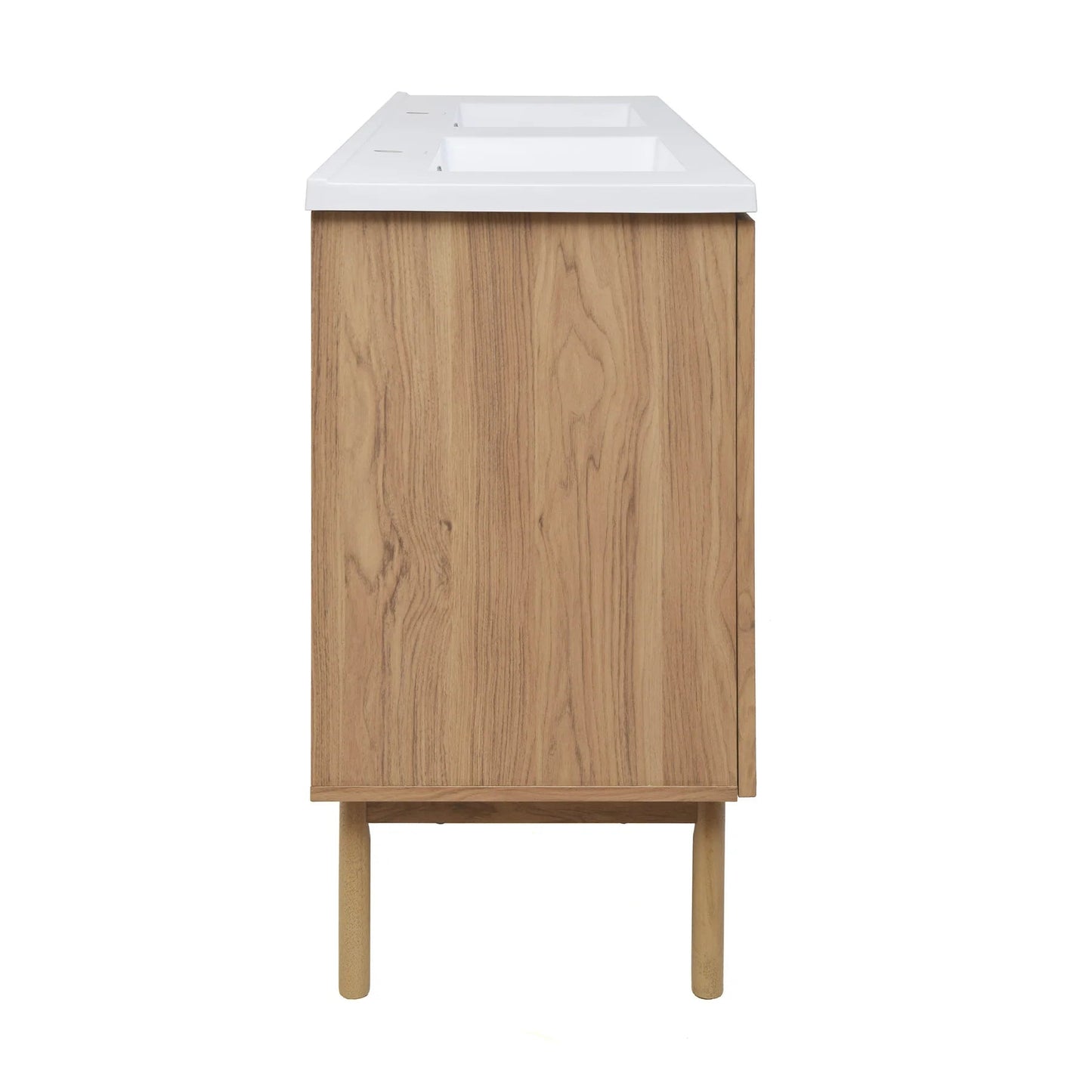 Swiss Madison Classé 60" Bathroom Vanity in Oak