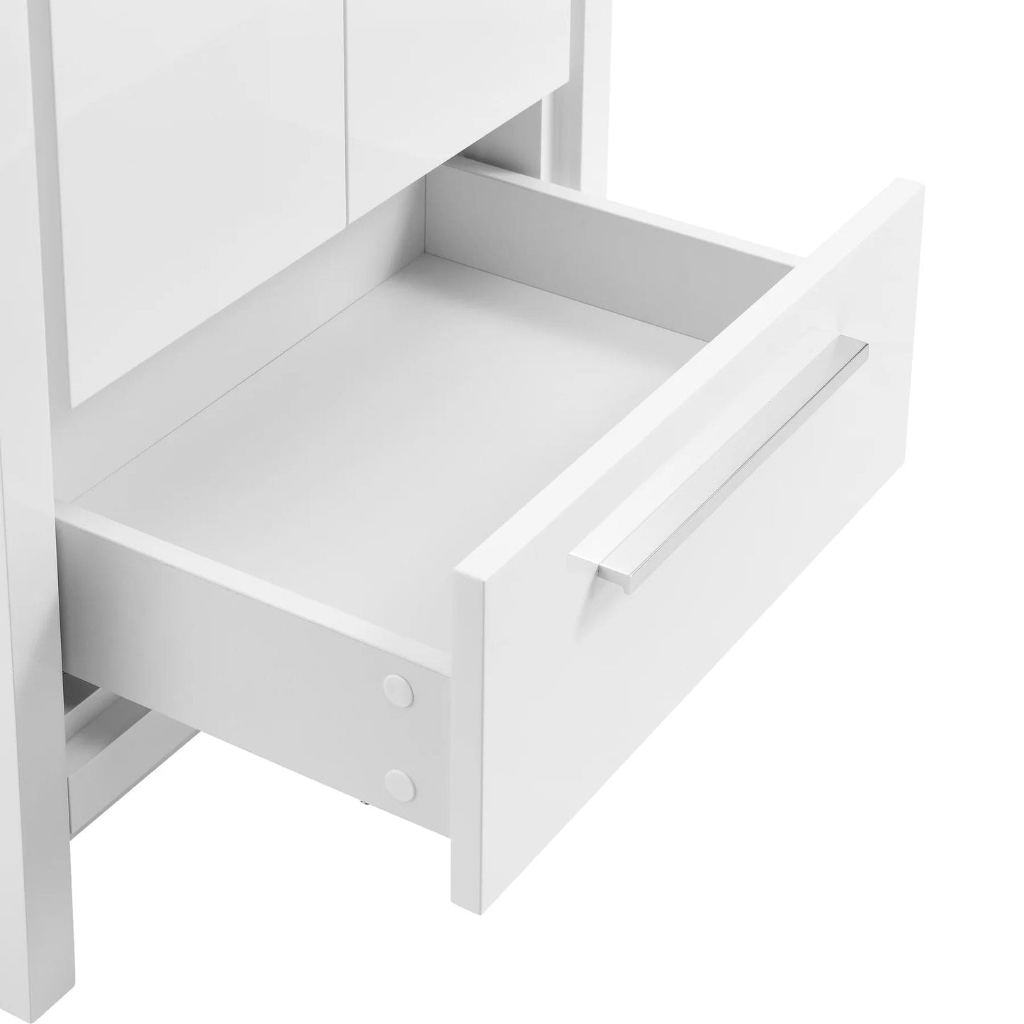 Swiss Madison Virage 24" Freestanding, Bathroom Vanity in Glossy White