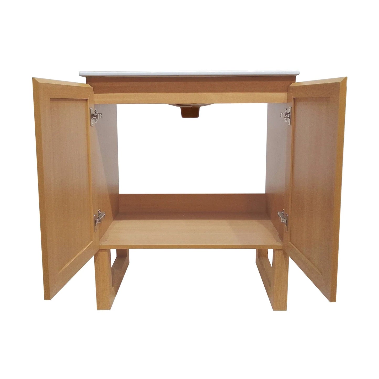 Swiss Madison Arles 30" Single, Bathroom Vanity in Honey