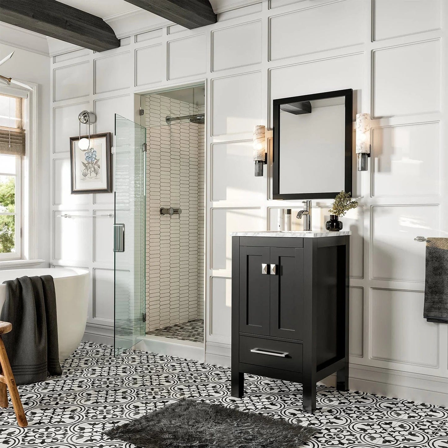 Eviva London 20 inch Transitional Bathroom Vanity