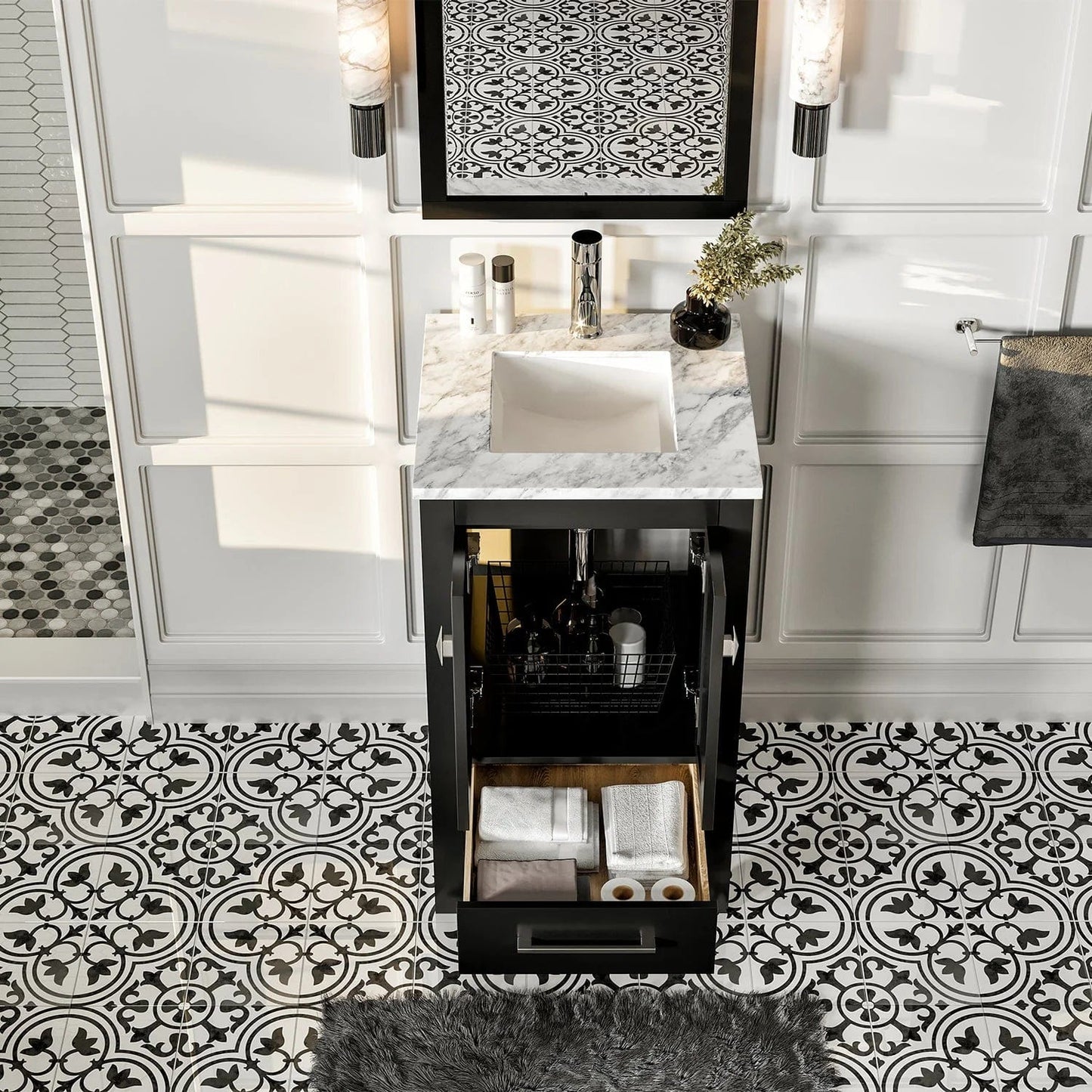 Eviva London 20 inch Transitional Bathroom Vanity
