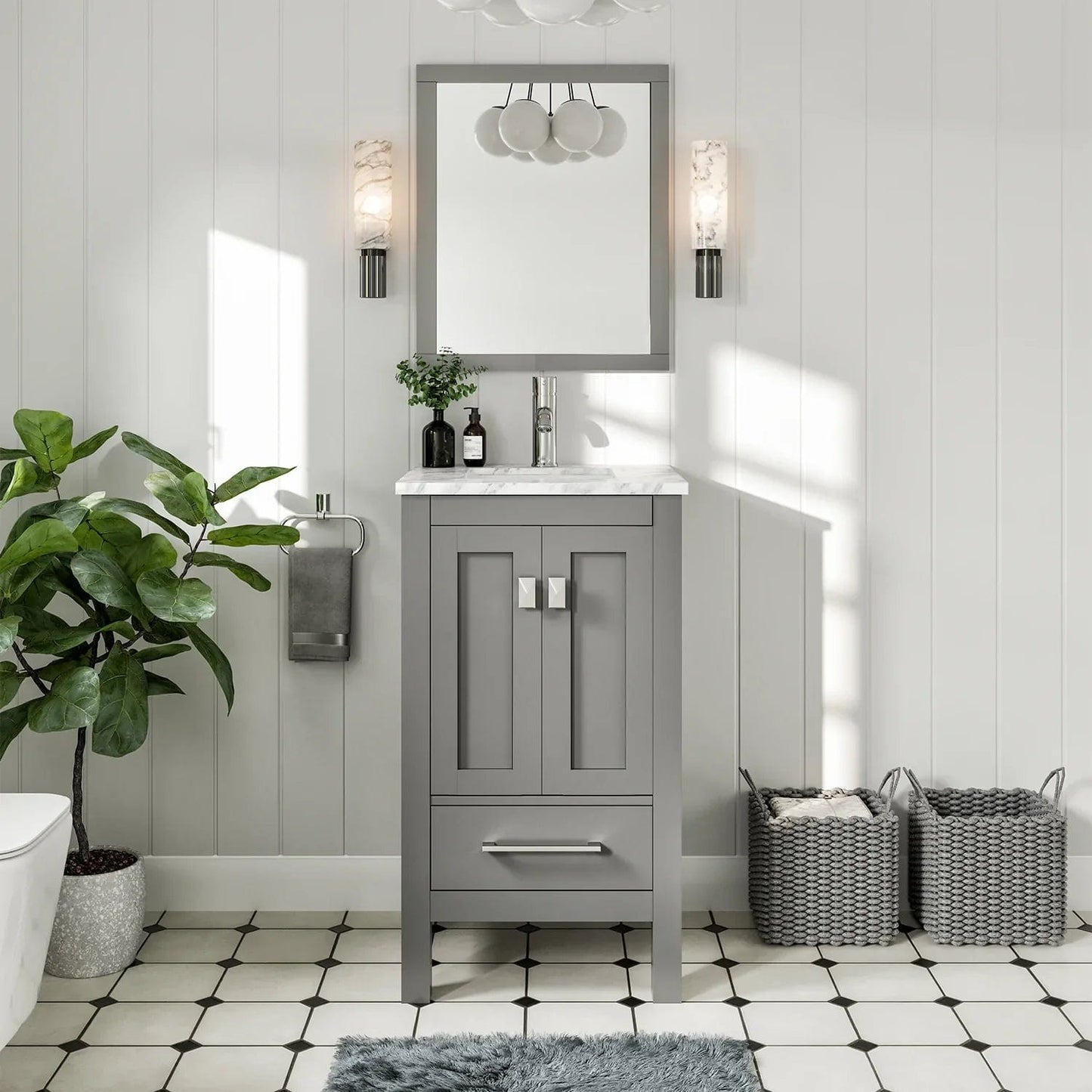 Eviva London 20 inch Transitional Bathroom Vanity