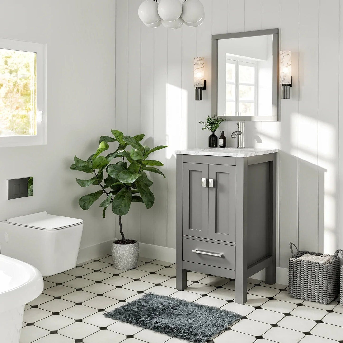 Eviva London 20 inch Transitional Bathroom Vanity