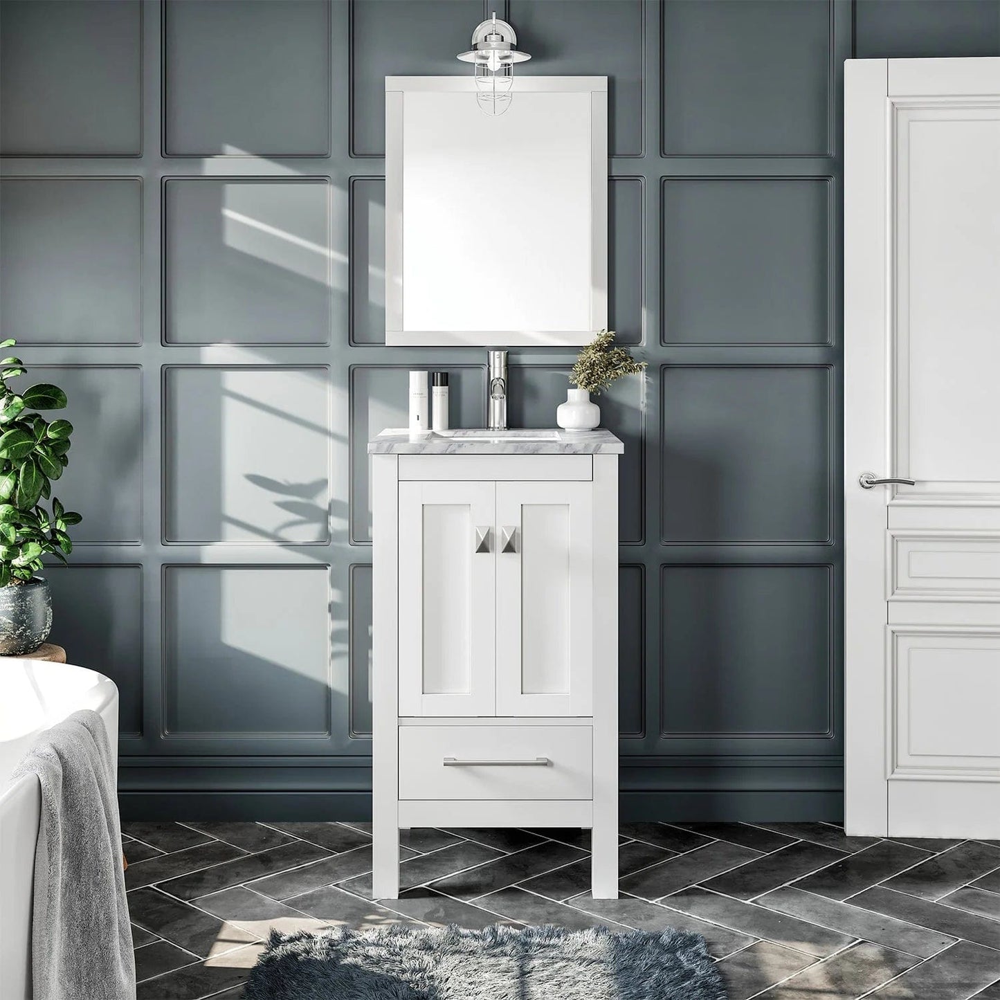 Eviva London 20 inch Transitional Bathroom Vanity