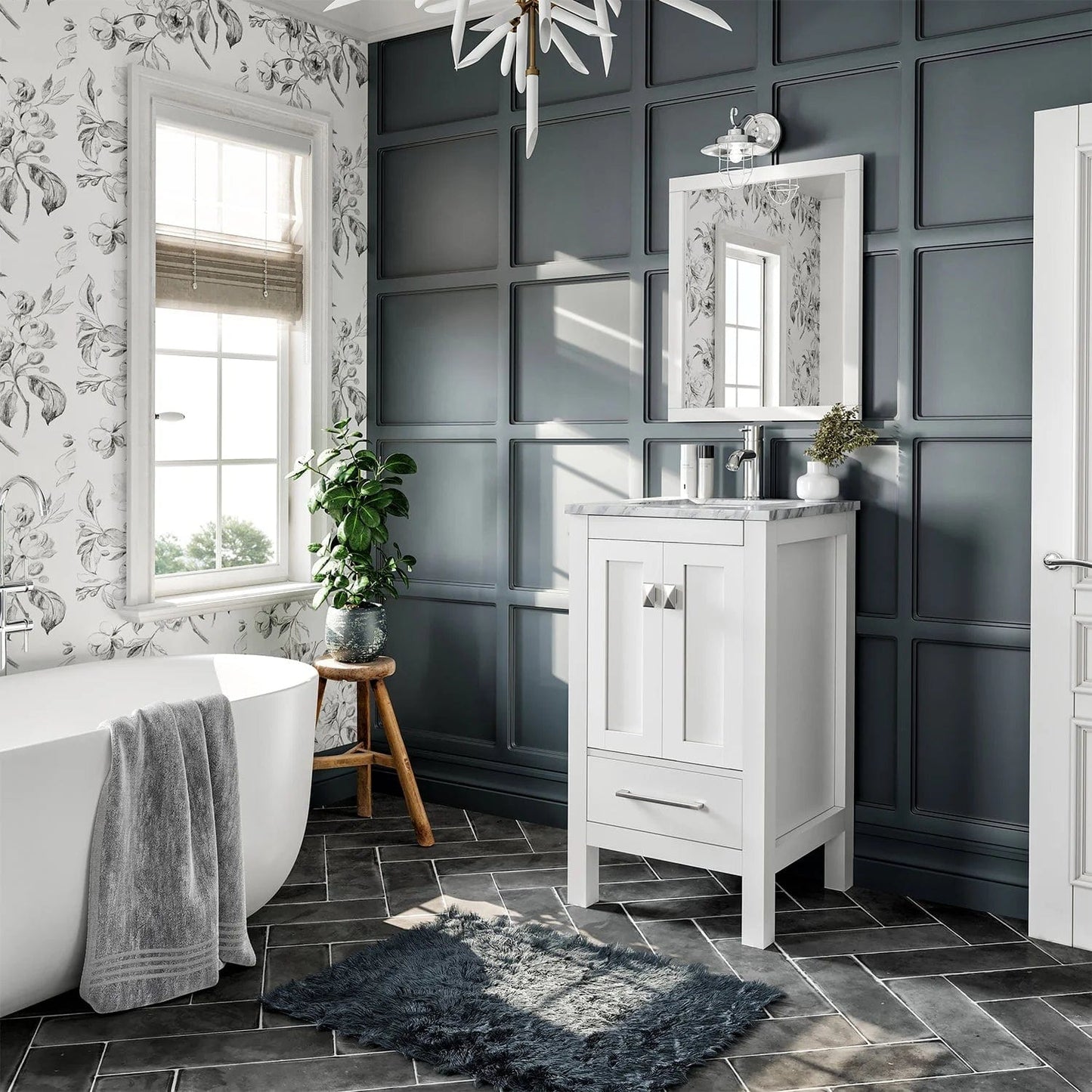 Eviva London 20 inch Transitional Bathroom Vanity