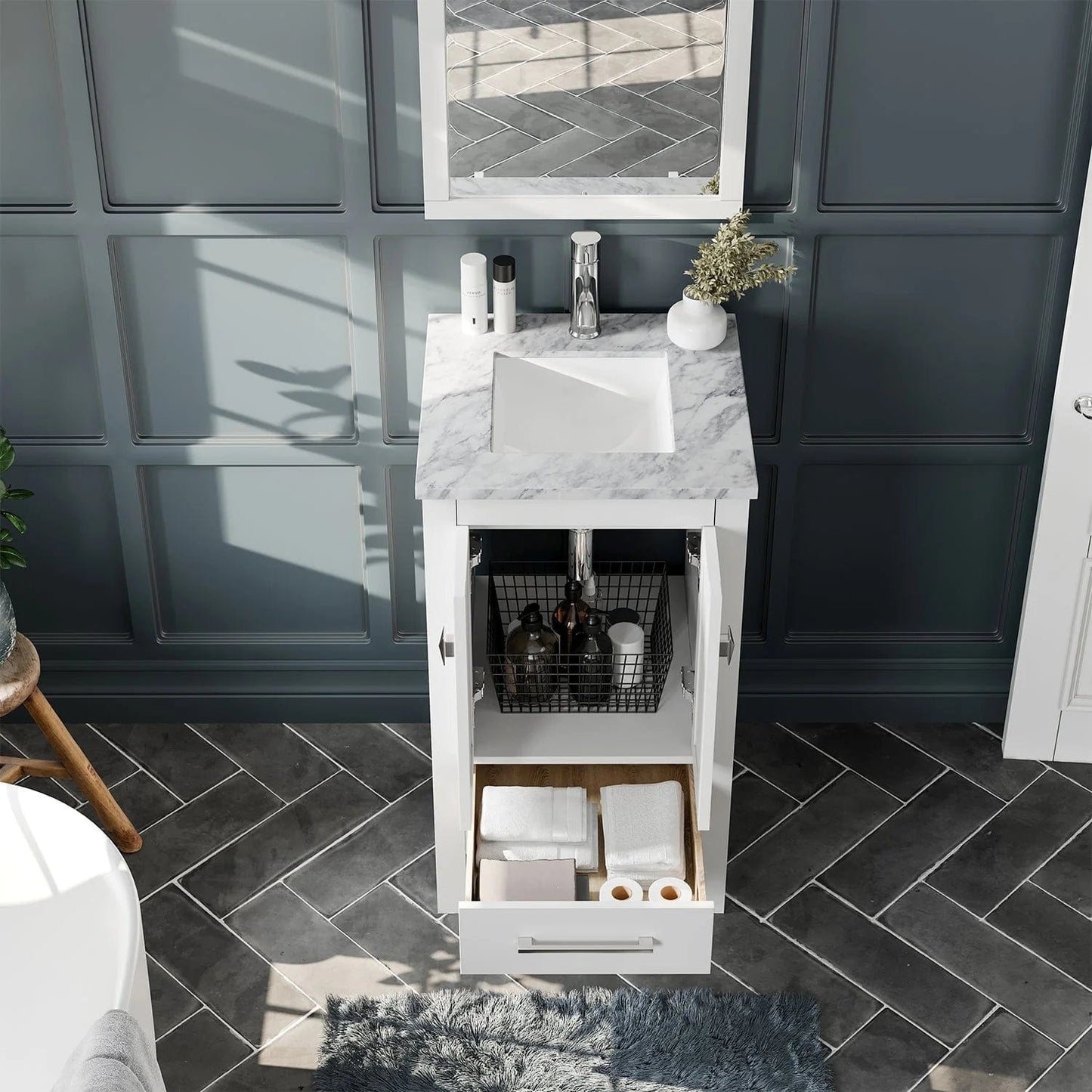 Eviva London 20 inch Transitional Bathroom Vanity