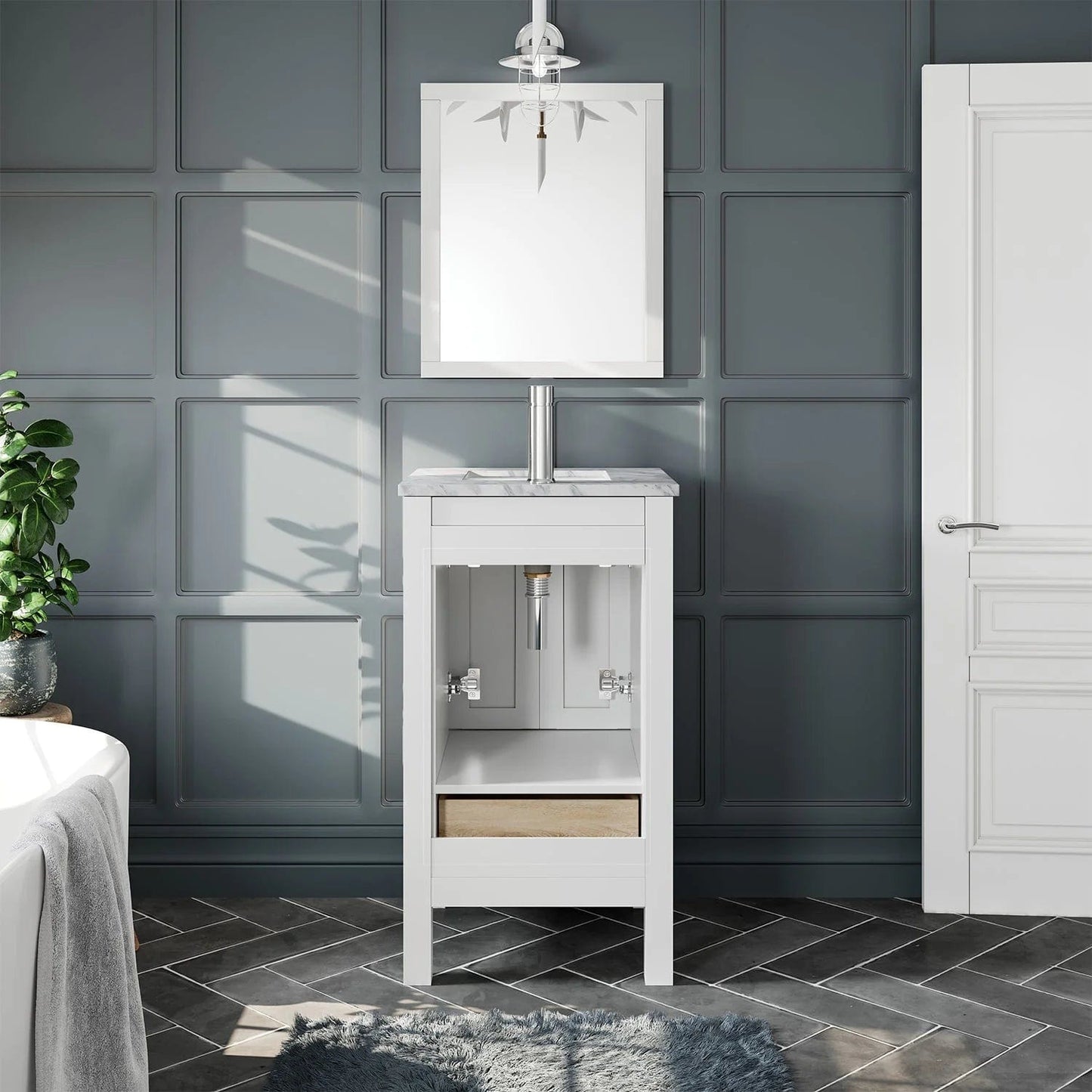 Eviva London 20 inch Transitional Bathroom Vanity