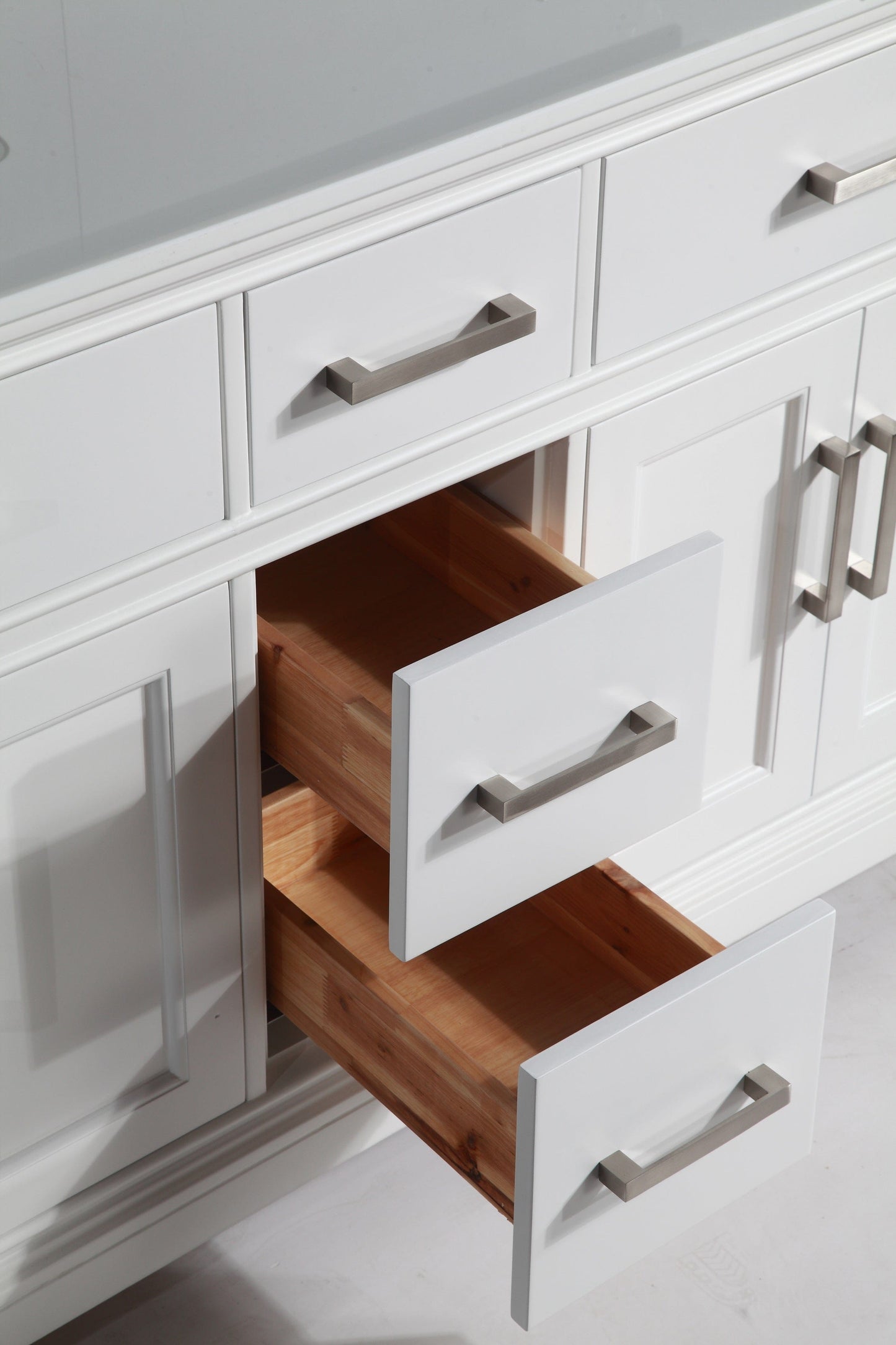 Vanity Art Genoa 72" Double Sink Bathroom Vanity Set