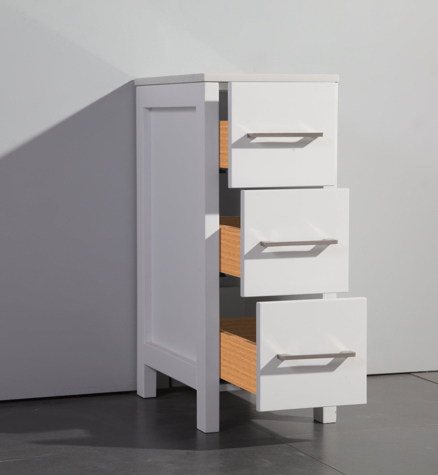 Vanity Art Brescia 48" Single Sink Modern Bathroom Vanity Combo Set