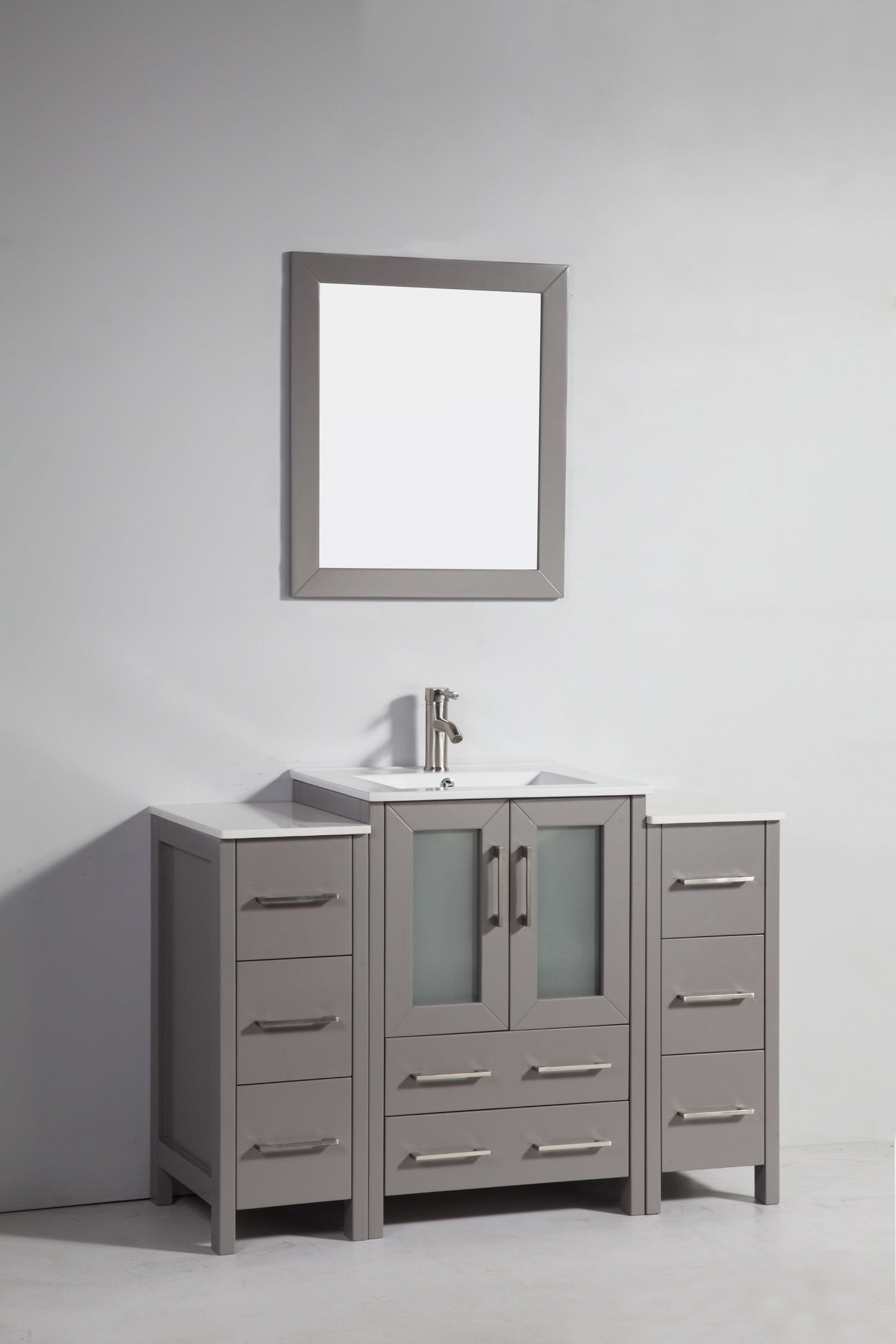 Vanity Art Brescia 48" Single Sink Modern Bathroom Vanity Combo Set