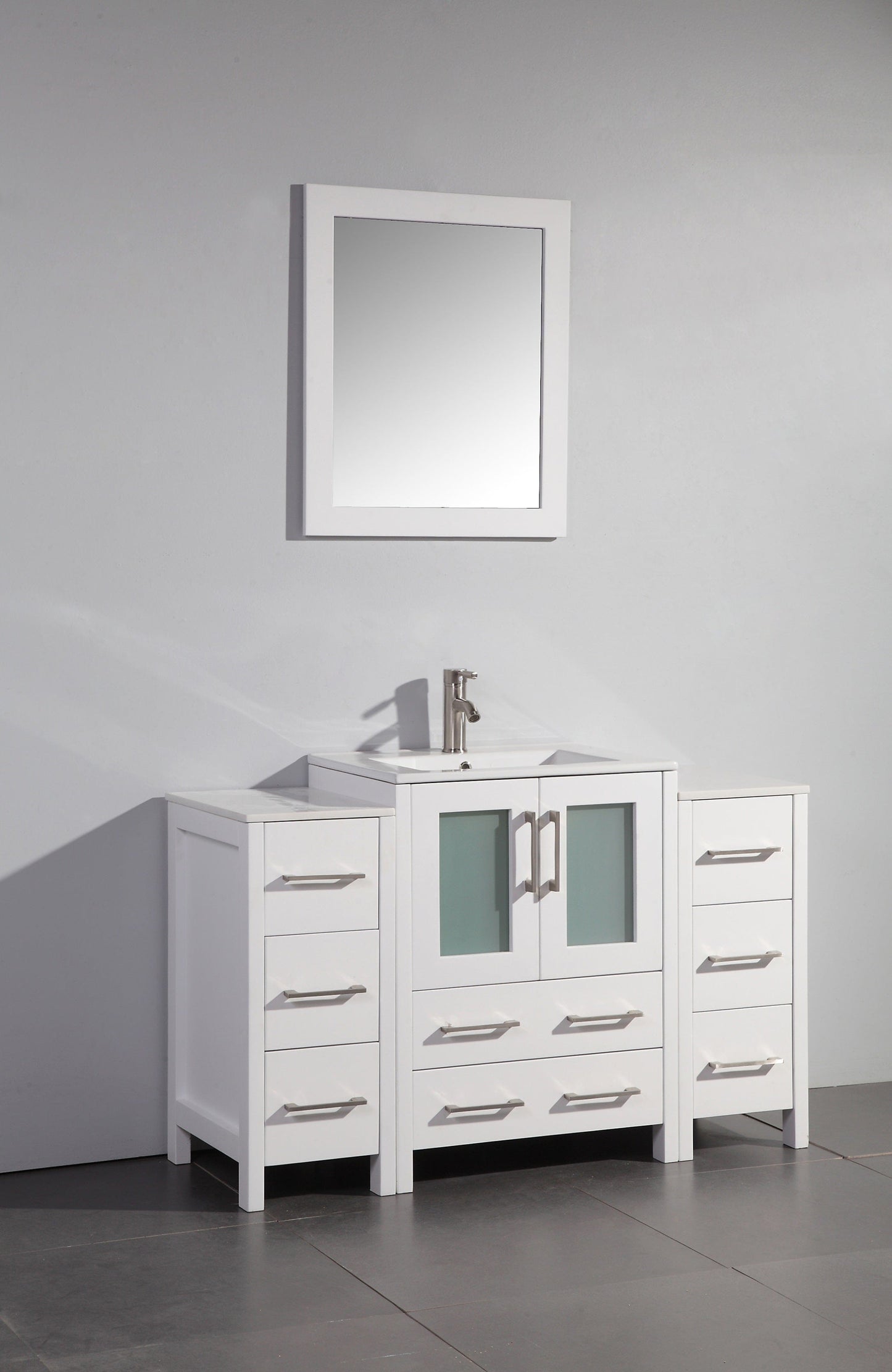 Vanity Art Brescia 48" Single Sink Modern Bathroom Vanity Combo Set