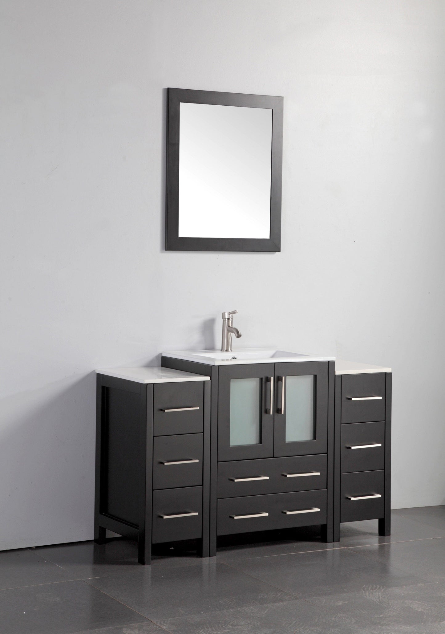 Vanity Art Brescia 48" Single Sink Modern Bathroom Vanity Combo Set
