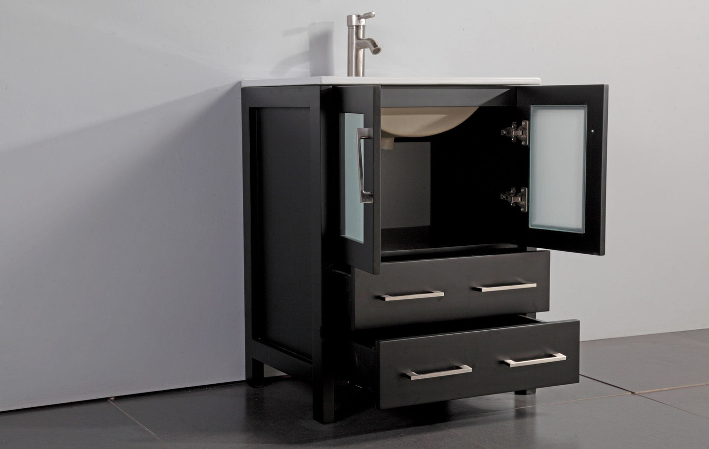 Vanity Art Brescia 36" Single Sink Modern Bathroom Vanity Combo Set