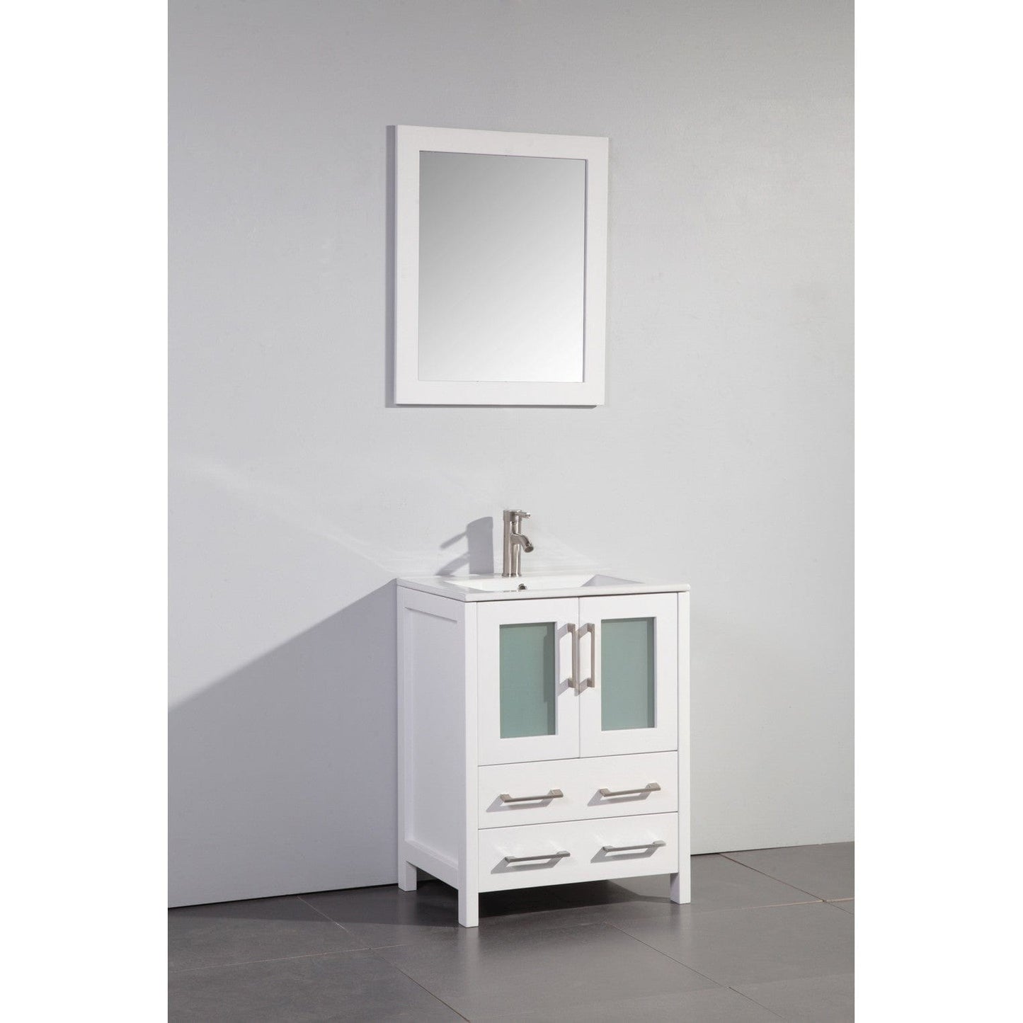 Vanity Art Brescia 24" Single Sink Bathroom Vanity Set