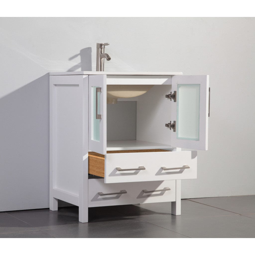 Vanity Art Brescia 48" Single Sink Modern Bathroom Vanity Combo Set