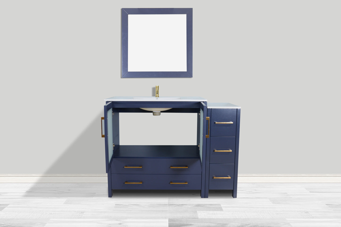 Vanity Art Brescia 48" Single Sink Modern Bathroom Vanity Set