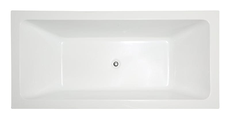 Legion Furniture 67" White Acrylic Tub - No Faucet WE6817