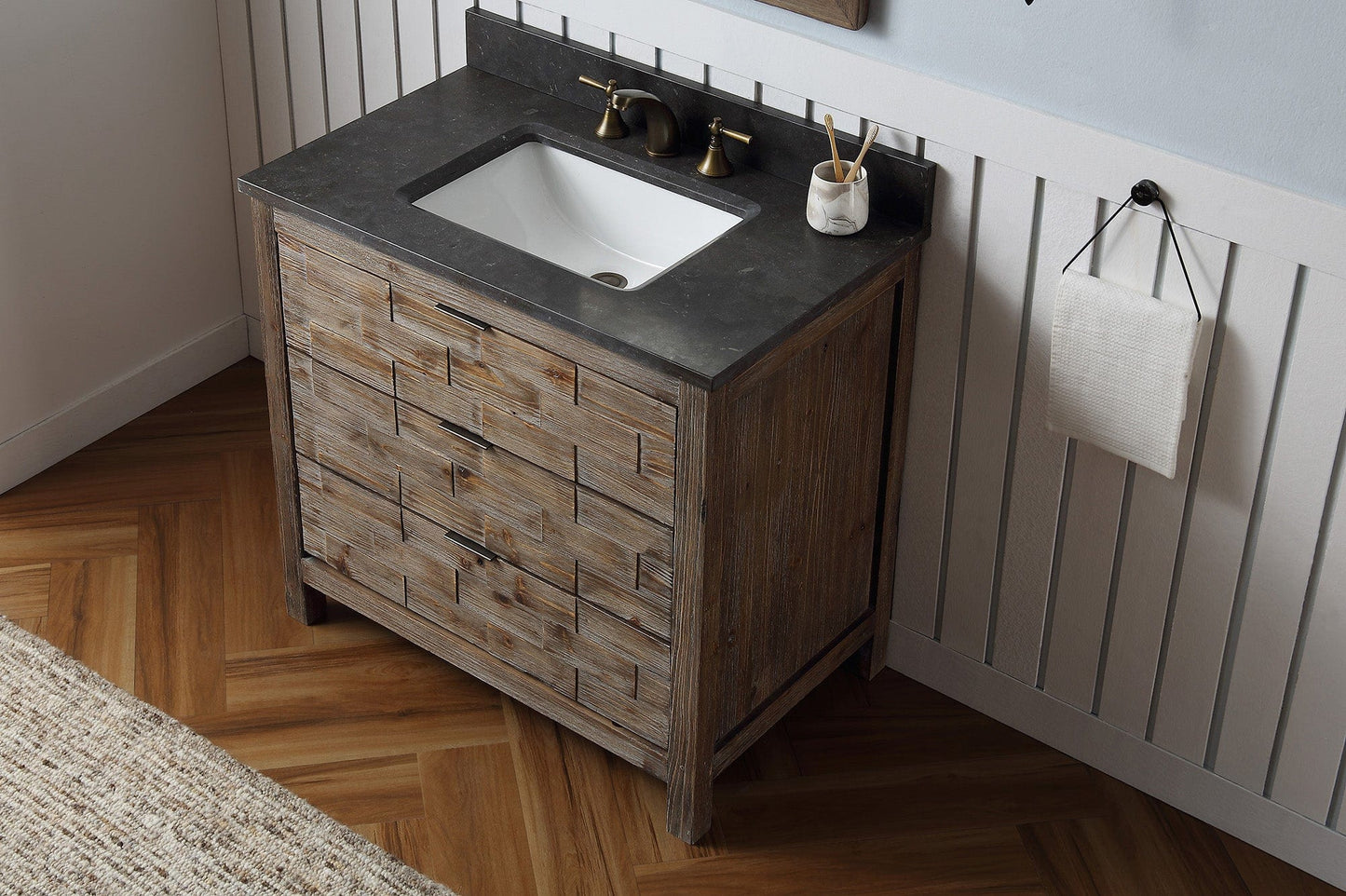 Legion Furniture 36" Wood Sink Vanity Match With Marble Wh 5136" Top -No Faucet WH8636