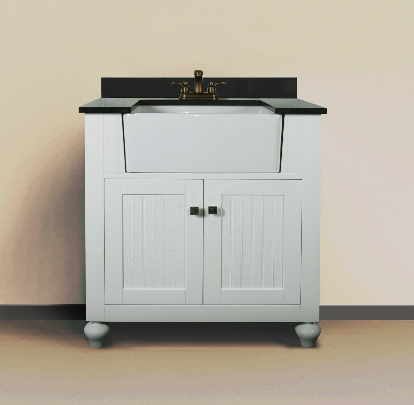 Legion Furniture 30" White Sink Vanity Without Faucet WLF6022-W