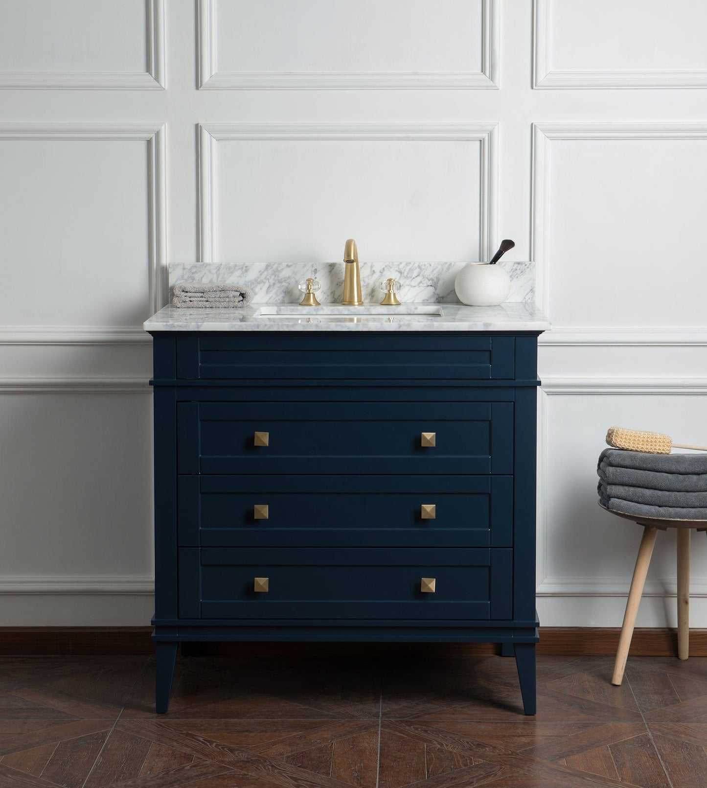Legion Furniture Solid Wood Sink Vanity With Without Faucet