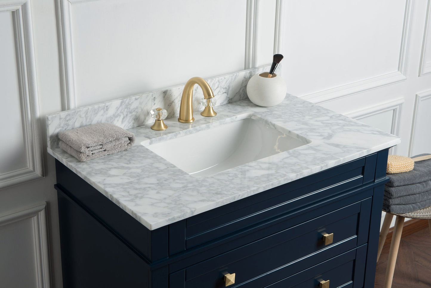 Legion Furniture Solid Wood Sink Vanity With Without Faucet