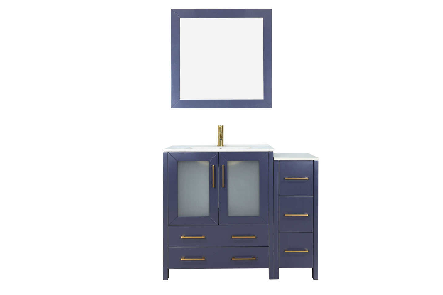Vanity Art Brescia 36" Single Sink Modern Bathroom Vanity Combo Set