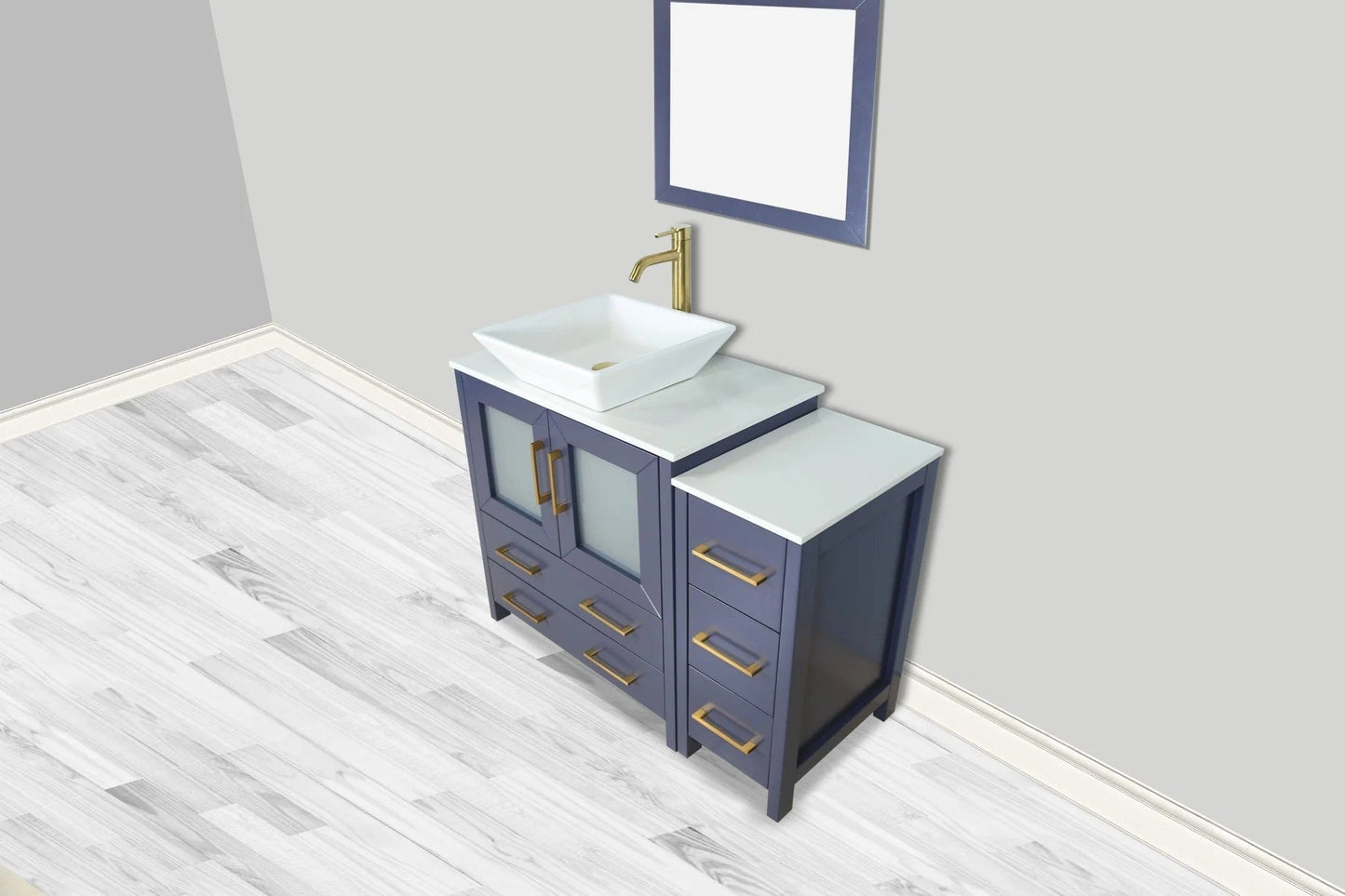 Vanity Art Ravenna 42" Single Sink Bathroom Vanity Combo Set