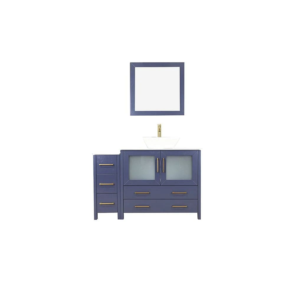Vanity Art Ravenna 48" Single Sink Bathroom Vanity Combo Set
