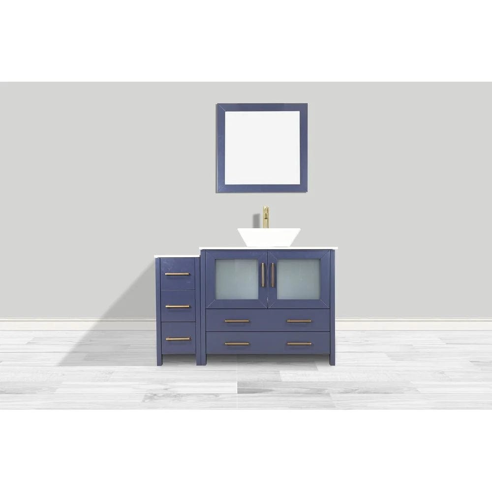 Vanity Art Ravenna 48" Single Sink Bathroom Vanity Combo Set