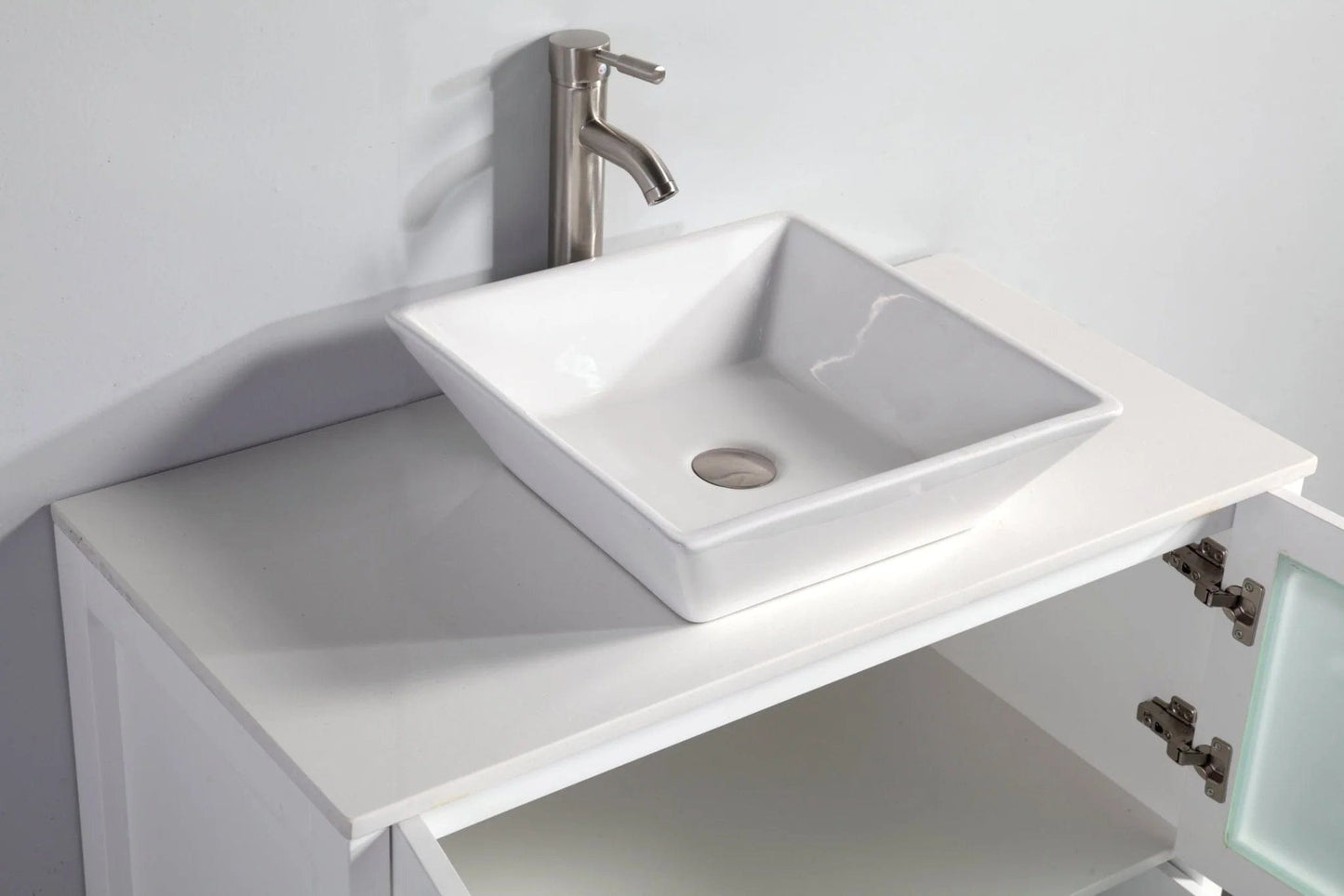 Vanity Art Ravenna 54" Single Sink Bathroom Vanity Combo Set