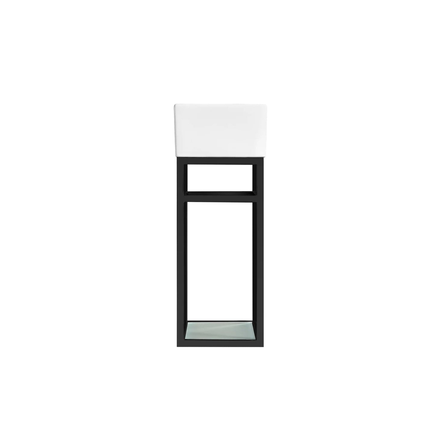 Swiss Madison Pierre 19.5 Single, Metal Frame, Open Shelf, Bathroom Vanity