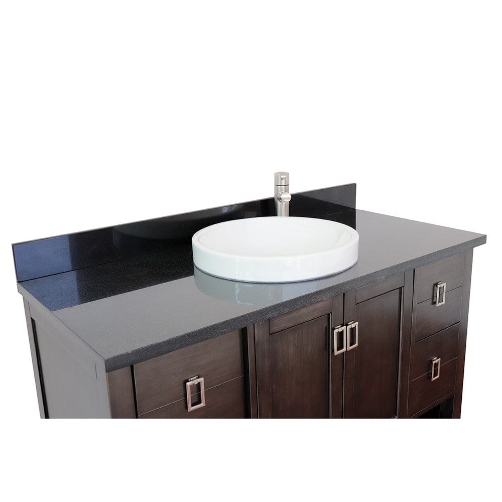 Bellaterra 49" Single Vanity in Silvery Brown Finish