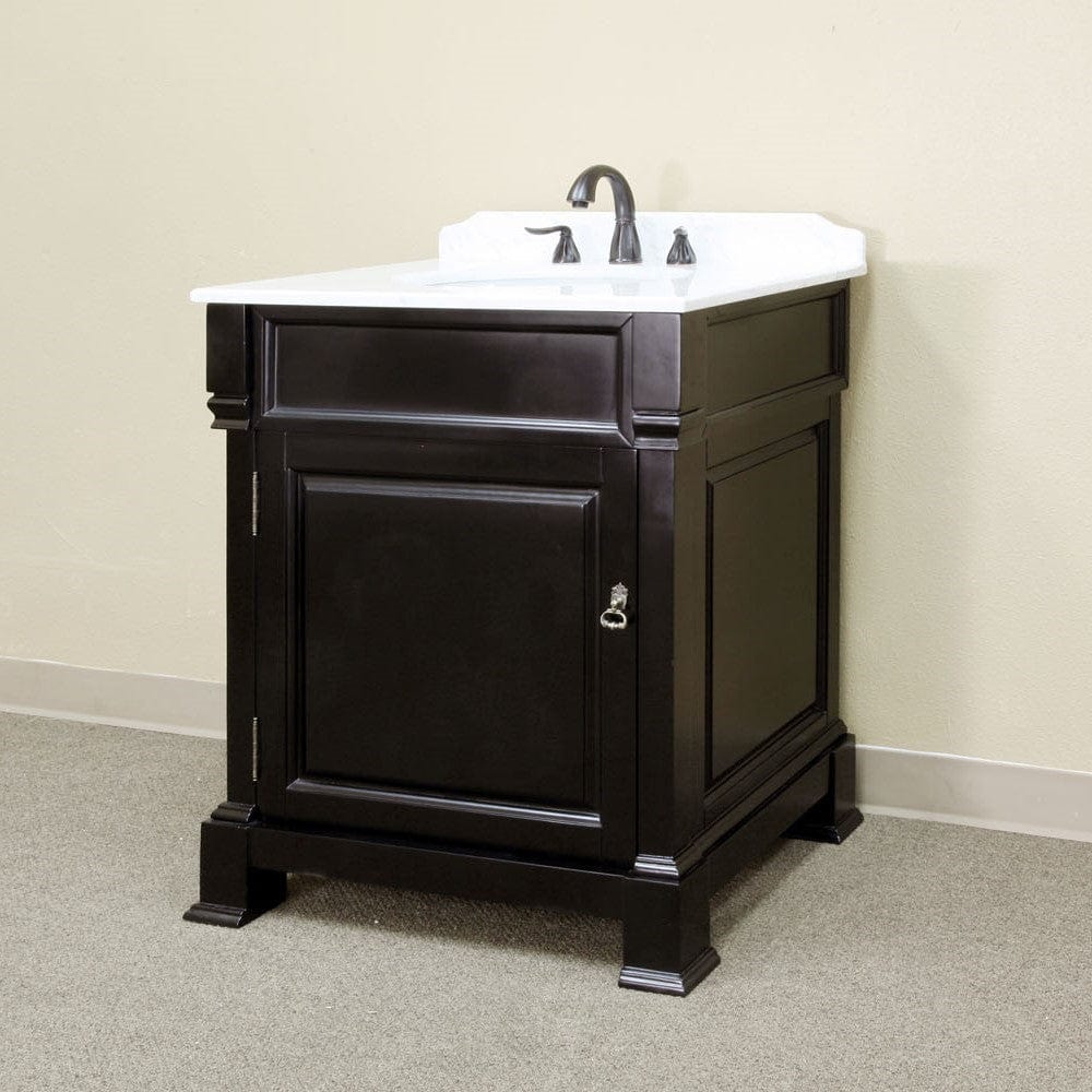 Bellaterra 30 in Single Sink Vanity Wood