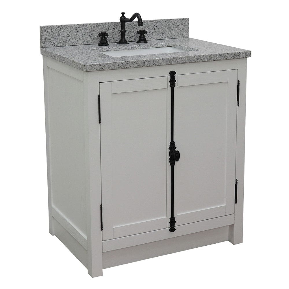 Bellaterra 31" Single Vanity in Glacier Ash Finish